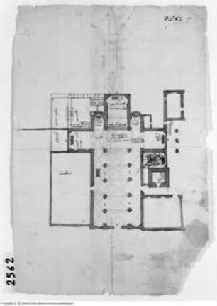 Musiano, Badia dei Santi Stefano e Bartolomeo, Grundriss der Kirche