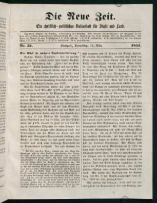 121-136, 13. März (Nr. 31) - 20. März (Nr. 34)