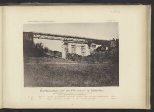 Eisenbahnbrücke über den Ellhofertobel bei Röthenbach.