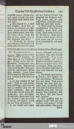 Glückseligkeit des Christen in diesem Leben.