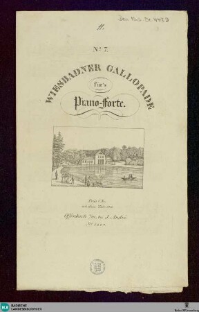 Wiesbadner Gallopade für's Piano-Forte