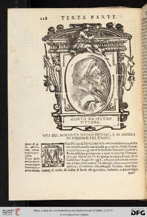 Vita del Morto da Feltro Pittore, e di Andrea di Cosimo Feltrini