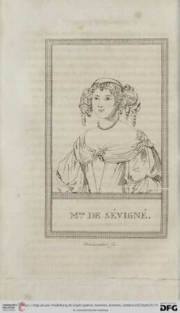 Mme de Sévigné