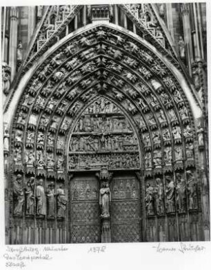 Das Portal des Straßburger Münsters
