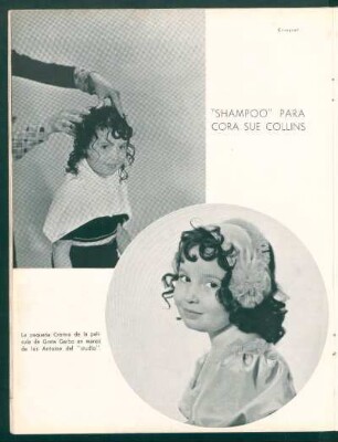 "Shampoo" para Cora Sue Collins