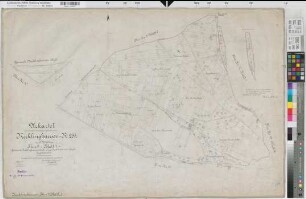 Recklinghausen, Stadt und Ksp. (Recklinghausen), Zusammenlegung Recklinghausen, Urkarte I Recklinghausen Stadt Flur 9,1