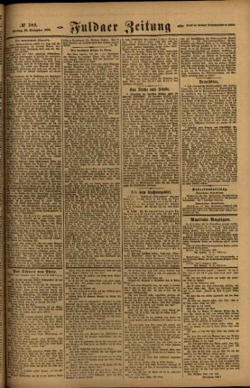 Zweite Ausgabe vom Freitag, den 12. November 1920.