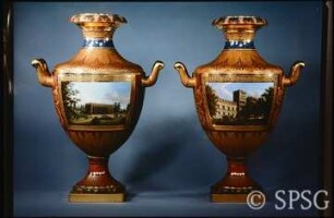 Porzellan, Vase.