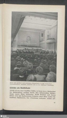 Görlitz als Musikstadt