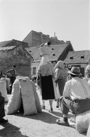 Reisefotos Rumänien. Marktstand