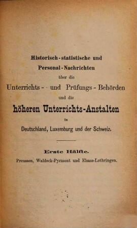 Mushacke's deutscher Schul-Kalender. 2. Theil, Historisch-statistische und Personal-Nachrichten. 25. 1876