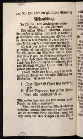 432-442, In Christo, dem Braeutigam unserer Seelen, ...
