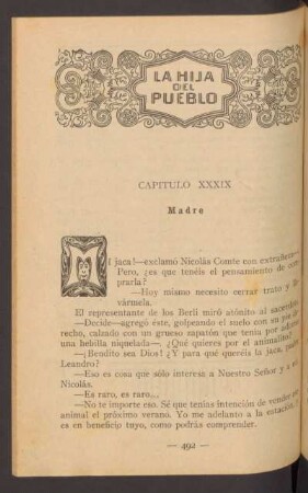 Capítulo XXXIX - Madre