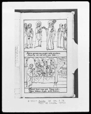 Illustrationen zur Vita Sancti Benedicti & Bis-Bini-Vita — ---, Folio 48 rectoBildseite