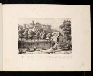 Heidelberger Schloss von Nordosten gesehen