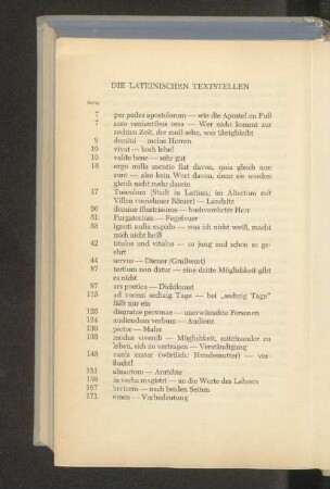 Die lateinischen Textstellen