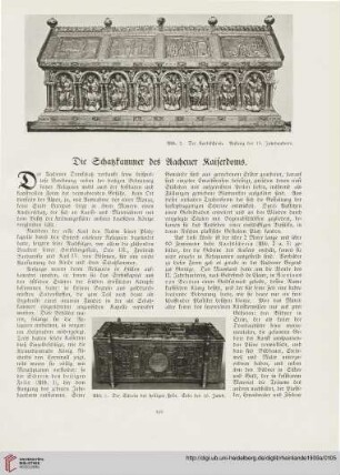 18: Die Schatzkammer des Aachener Kaiserdoms