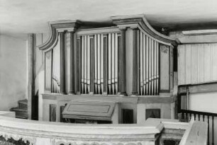Zweimanualige Orgel II/10 op. 36 in Torgau-Zinna, Dorfkirche