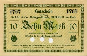 Gutschein - 10 Mark