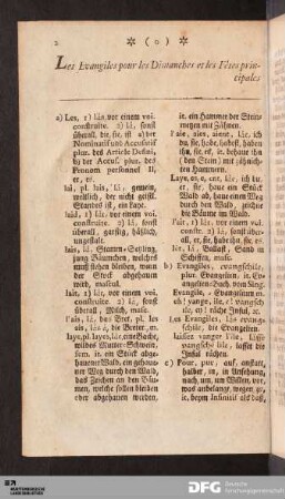 Les Evangiles pour les Dimanches et les Fêtes principales