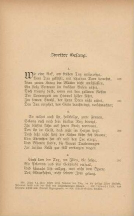 Zweiter Gesang