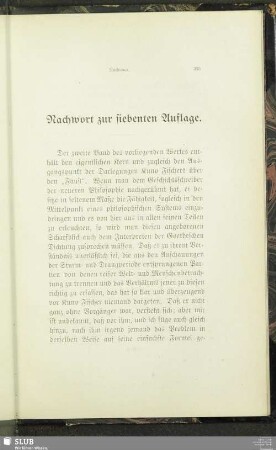 Nachwort zur siebenten Auflage