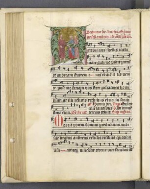Proprium de sanctis. Pars hiemalis