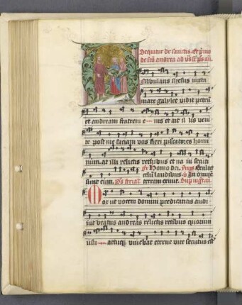 Proprium de sanctis. Pars hiemalis