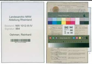 Entnazifizierung Reinhard Oehmen , geb. 31.01.1910 (Arzt)