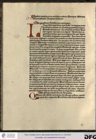 Ad magistrum Gyselbertum episcopum.