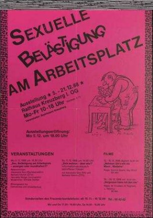Sexuelle Belästigung am Arbeitsplatz