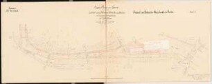 Umgestaltung des Spreekanals, Berlin-Mitte Schinkelwettbewerb 1899: Lageplan 1:1000