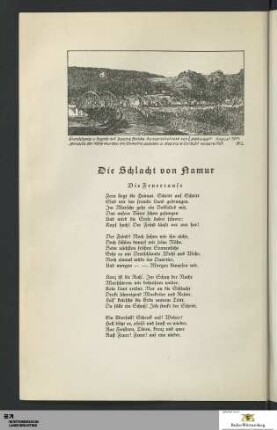 Die Schlacht von Namur