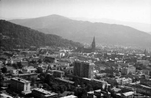 Freiburg: Gesamtansicht, von Nordwesten