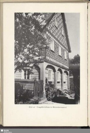 Bild 16 Umgebindehaus in Hinterhermsdorf