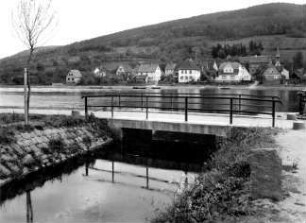 Staustufe Rothenfels/Main im Bau