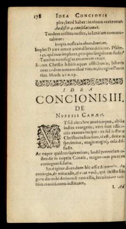 Idea Concionis III.