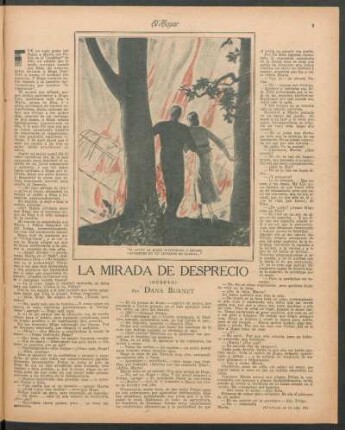La mirada de desprecio