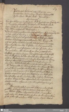 [Nachricht über die Amalgamation in verschiedenen Bergwerksgegenden 1788]