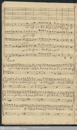 Recit[ativo: Hat nun dein Gott ] - [Recitativo] acc.[ompagnato: Gott hat sein Himmelreich]