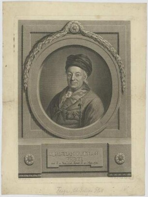 Bildnis des Christian Gottlob Frege