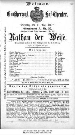 Nathan der Weise