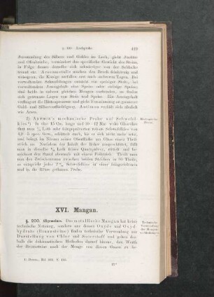 XVI. Mangan