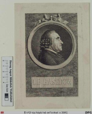 Bildnis Johann Bernhard Basedow