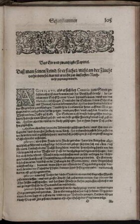Das Ein und zwantzigste Capittel. - Das fünff und zwantzigste Capittel.