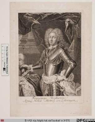 Bildnis Franz I. (Stephan), römisch-deutscher Kaiser (reg. 1745-65)