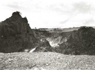Westerzgebirge. Binge von Geyer. Blick über das Geyertal nach Süd