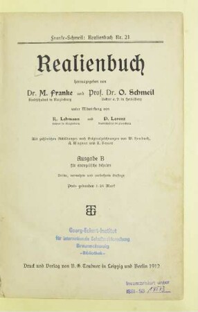 Teil 21: Realienbuch