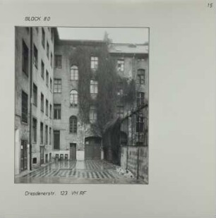 Fotografie: Dresdener Str. 123, um 1981