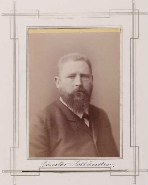 H[einrich] Hollender, kaufmännischer Direktor der Zeche Holland